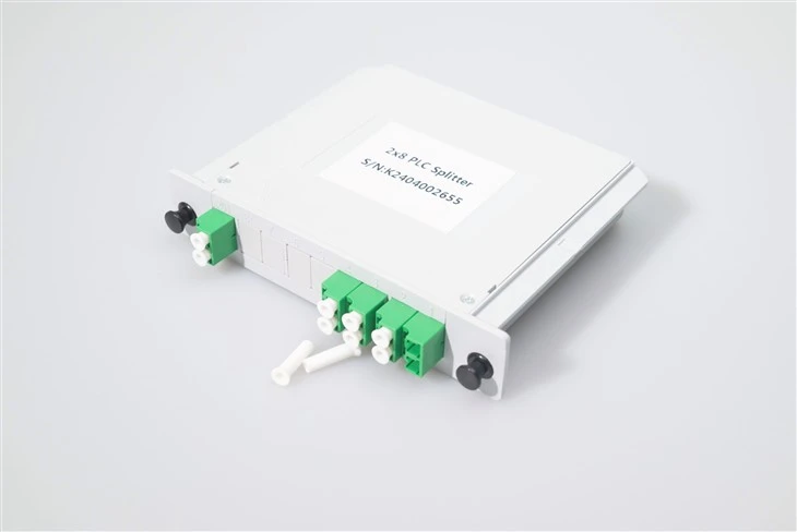 2*8 PLC волоконно-оптичний спліттер касета SC APC